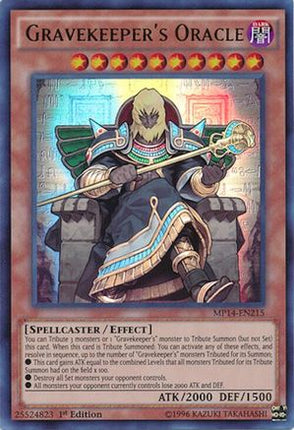 Gravekeeper's Oracle (Ultra Rare) [MP14-EN215] 1st Edition