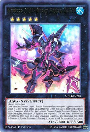 Number C101: Silent Honor DARK (Ultra Rare) [MP14-EN218] Unlimited