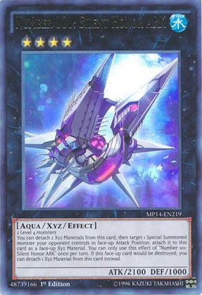 Number 101: Silent Honor ARK (Ultra Rare) [MP14-EN219] Unlimited