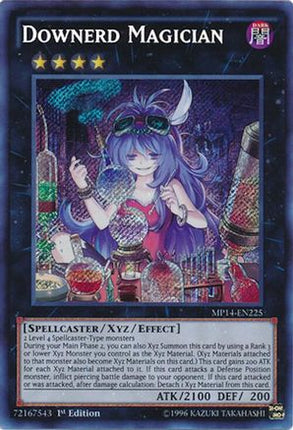 Downerd Magician (Secret Rare) [MP14-EN225] 1st Edition
