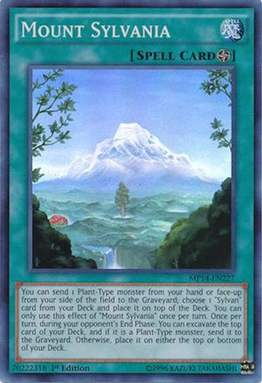Mount Sylvania (Super Rare) [MP14-EN227] 1st Edition