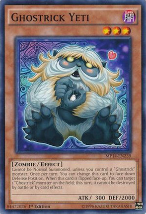 Ghostrick Yeti (Common / Short Print) [MP14-EN239] 1st Edition