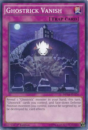 Ghostrick Vanish (Common / Short Print) [MP14-EN174] Unlimited