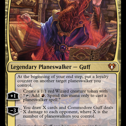 Commodore Guff [Commander Masters] Foil