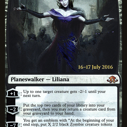 Liliana, the Last Hope [Eldritch Moon Promos] Prerelease Foil