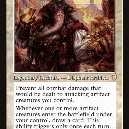 Losheel, Clockwork Scholar (Retro) [The Brothers' War Commander]