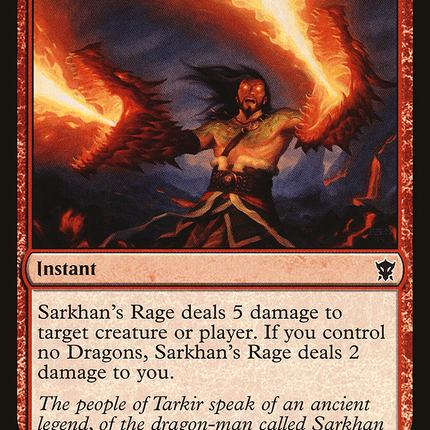 Sarkhan's Rage [The List]