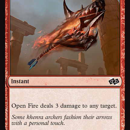 Open Fire [Foundations Jumpstart] Foil