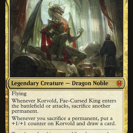 Korvold, Fae-Cursed King [Throne of Eldraine]