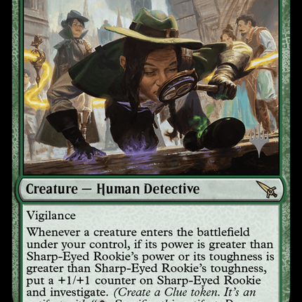 Sharp-Eyed Rookie [Murders at Karlov Manor Promos]