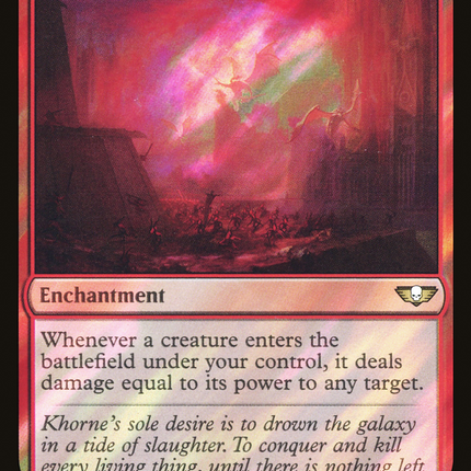 Warstorm Surge [Warhammer 40,000 Commander] Surge Foil