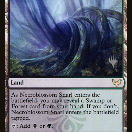 Necroblossom Snarl [Strixhaven: School of Mages Promos]