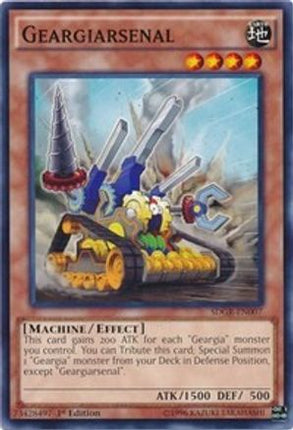 Geargiarsenal (Common / Short Print) [SDGR-EN007] Structure Deck: Geargia Rampage 1st Edition