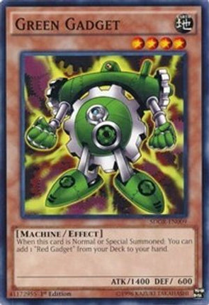 Green Gadget (Common / Short Print) [SDGR-EN009] Structure Deck: Geargia Rampage 1st Edition