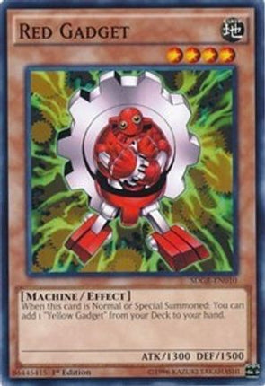 Red Gadget (Common / Short Print) [SDGR-EN010] Structure Deck: Geargia Rampage 1st Edition