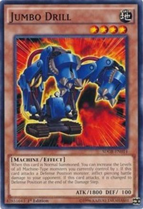 Jumbo Drill (Common / Short Print) [SDGR-EN014] Structure Deck: Geargia Rampage 1st Edition