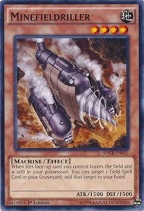 Minefieldriller (Common / Short Print) [SDGR-EN015] Structure Deck: Geargia Rampage 1st Edition