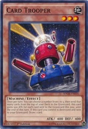 Card Trooper (Common / Short Print) [SDGR-EN016] Structure Deck: Geargia Rampage 1st Edition