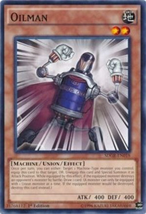 Oilman (Common / Short Print) [SDGR-EN018] Structure Deck: Geargia Rampage 1st Edition