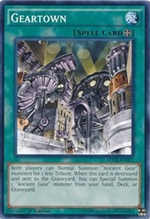 Geartown (Common / Short Print) [SDGR-EN021] Structure Deck: Geargia Rampage 1st Edition