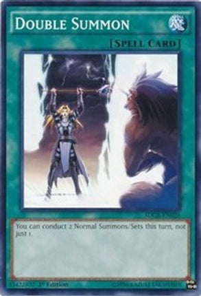 Double Summon (Common / Short Print) [SDGR-EN026] Structure Deck: Geargia Rampage 1st Edition