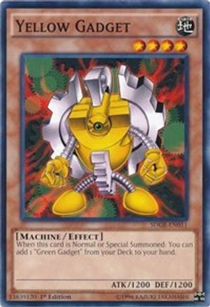 Yellow Gadget (Common / Short Print) [SDGR-EN011] Structure Deck: Geargia Rampage 1st Edition