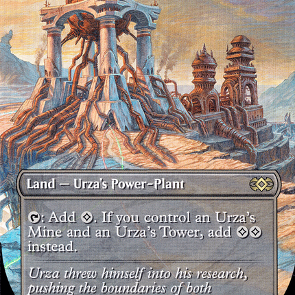 Urza's Power Plant (Borderless) [Double Masters]