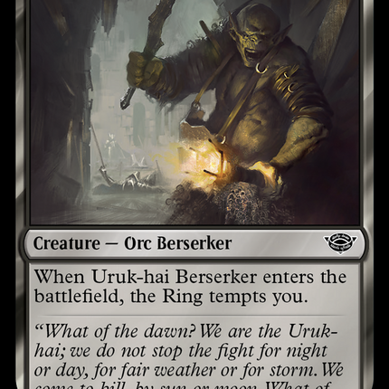 Uruk-hai Berserker [The Lord of the Rings: Tales of Middle-earth]