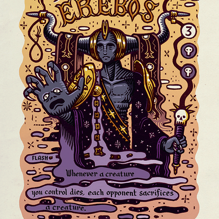 Dictate of Erebos (Borderless) [Secret Lair Drop]