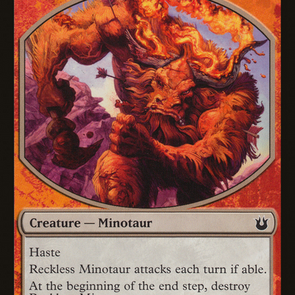 Reckless Minotaur [Battle the Horde]