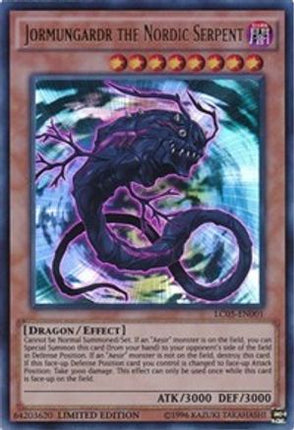 Jormungardr the Nordic Serpent (Ultra Rare) [LC05-EN001] Limited