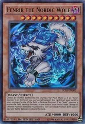Fenrir the Nordic Wolf (Ultra Rare) [LC05-EN002] Limited