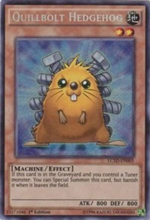 Quillbolt Hedgehog [LC5D-EN005] Secret Rare