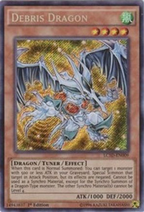 Debris Dragon (Secret Rare) [LC5D-EN009] 1st Edition