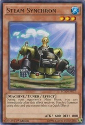 Steam Synchron (Rare) [LC5D-EN027] 1st Edition