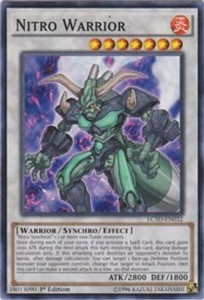 Nitro Warrior (Common / Short Print) [LC5D-EN032] 1st Edition