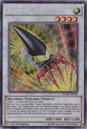 Armory Arm (Secret Rare) [LC5D-EN034] 1st Edition