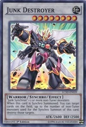 Junk Destroyer (Super Rare) [LC5D-EN039] 1st Edition