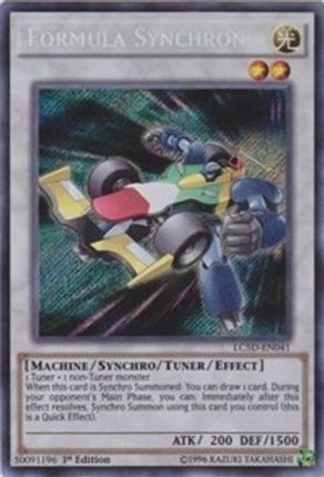 Formula Synchron (Secret Rare) [LC5D-EN041] 1st Edition