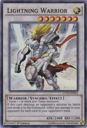 Lightning Warrior (Ultra Rare) [LC5D-EN042] 1st Edition