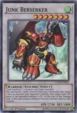 Junk Berserker (Super Rare) [LC5D-EN043] 1st Edition