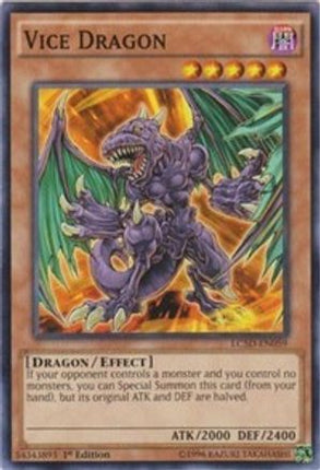 Vice Dragon (Common / Short Print) [LC5D-EN059] 1st Edition