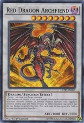 Red Dragon Archfiend (Common / Short Print) [LC5D-EN069] 1st Edition