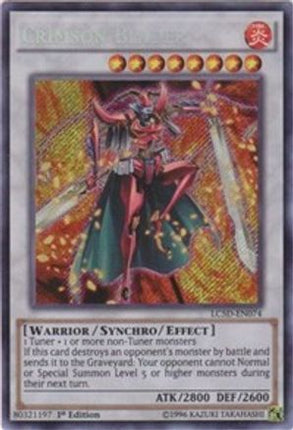 Crimson Blader (Secret Rare) [LC5D-EN074] 1st Edition