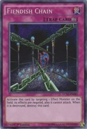 Fiendish Chain (Secret Rare) [LC5D-EN082] 1st Edition