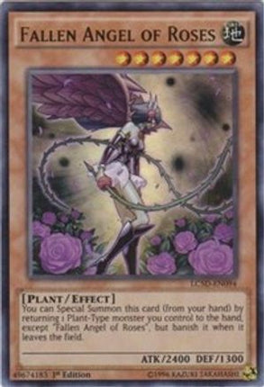 Fallen Angel of Roses (Ultra Rare) [LC5D-EN094] 1st Edition