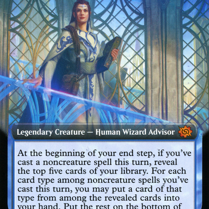 Hurkyl, Master Wizard (Extended Art) [The Brothers' War]
