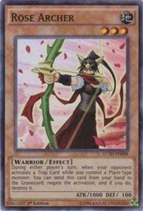 Rose Archer (Super Rare) [LC5D-EN098] 1st Edition