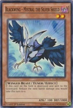 Blackwing - Mistral the Silver Shield (Common / Short Print) [LC5D-EN117] 1st Edition