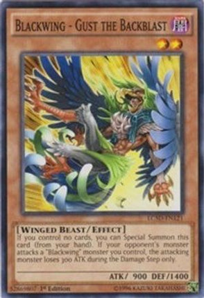 Blackwing - Gust the Backblast (Common / Short Print) [LC5D-EN121] 1st Edition